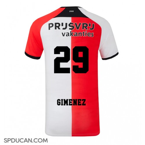 Muški Nogometni Dres Feyenoord Santiago Gimenez #29 Domaci 2024-25 Kratak Rukav